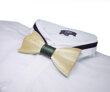 Wooden bow tie