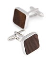 Wooden cufflinks Gaira 709114