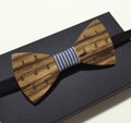 Wooden bow tie