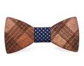 Wooden bow tie