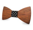 Wooden bow tie