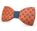 Wooden bow tie