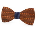 Wooden bow tie