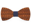 Wooden bow tie