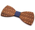 Wooden bow tie