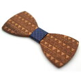 Wooden bow tie