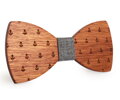 Wooden bow tie