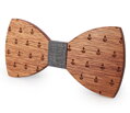 Wooden bow tie