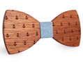 Wooden bow tie