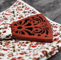 Wooden bow tie with handkerchiefs Gaira 709084