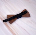 Wooden bow tie with cufflinks Gaira 709093