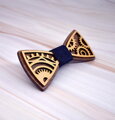 Wooden bow tie with cufflinks Gaira 709093