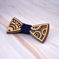 Wooden bow tie with cufflinks Gaira 709093