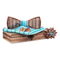 Wooden bow tie Gaira 709203