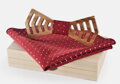 Wooden bow tie with handkerchiefs Gaira 709214