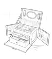 Jewelry case Gaira 9497-26