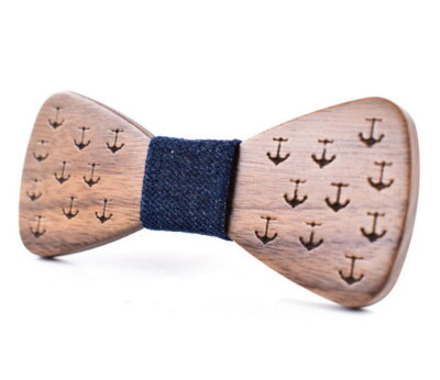 Wooden bow tie Gaira 709018