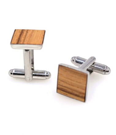 Wooden cufflinks Gaira 709112