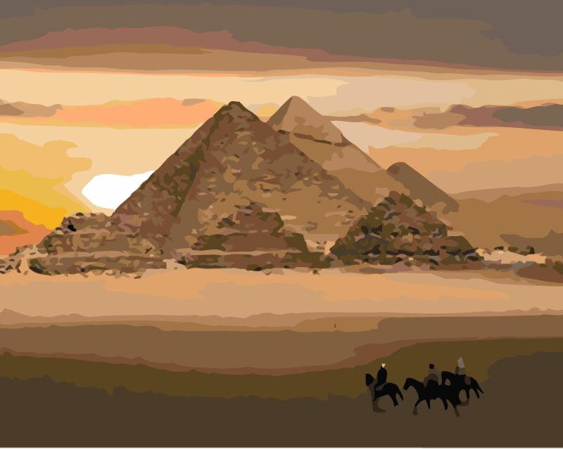 Malování podle čísel Pyramidy M1361 Malování podle čísel Pyramidy M1361