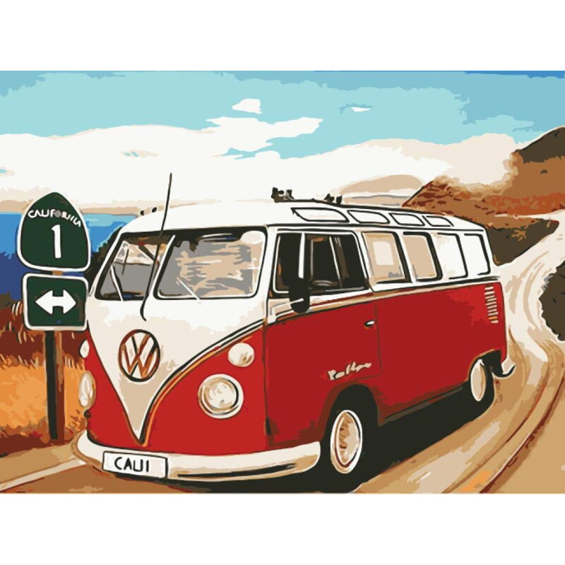 Malování podle čísel Volkswagen M2001YV