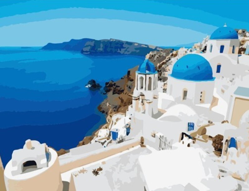 Malování podle čísel Řecko Aegean M992013