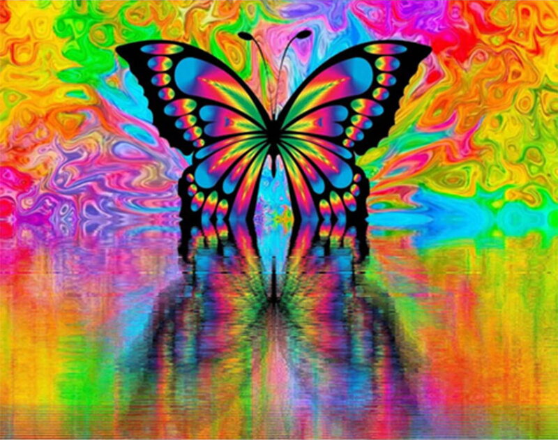 Malování podle čísel Motýl M992170
