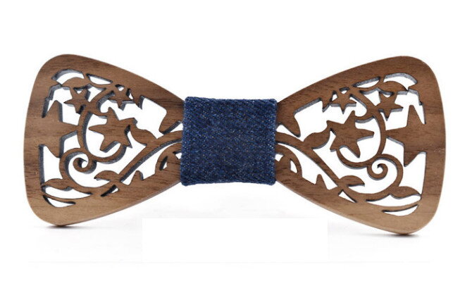 Wooden bow tie Gaira 709014