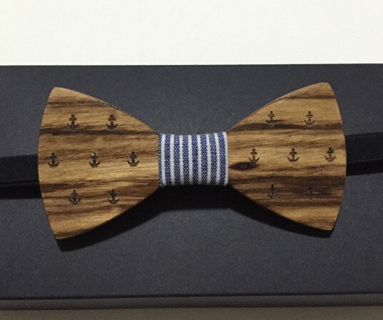 Wooden bow tie Gaira 709016
